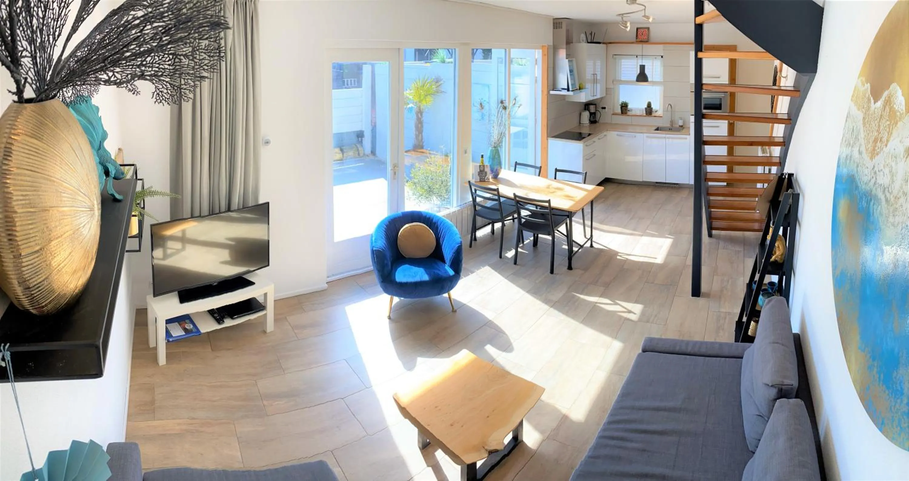 View (from property/room) in Vakantiehuis Boulevard