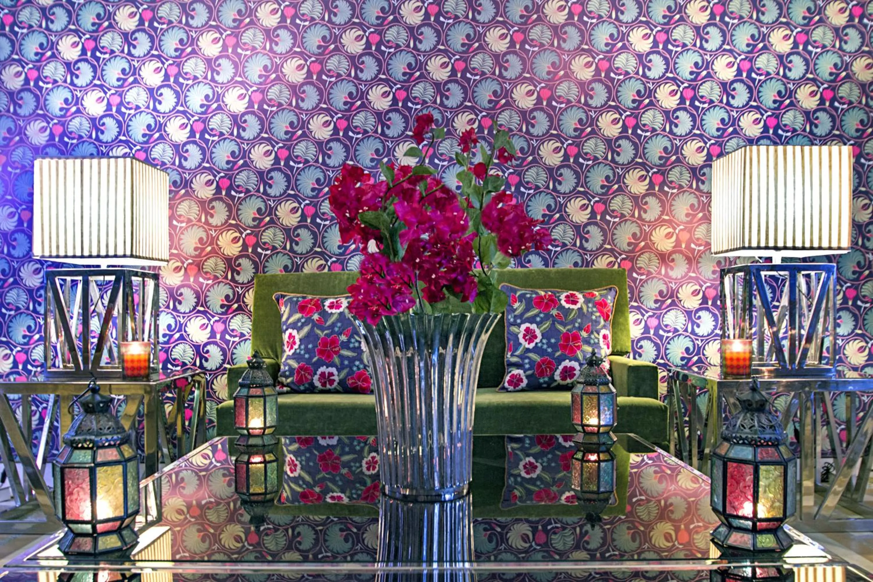 Seating area in Sonaar Haveli