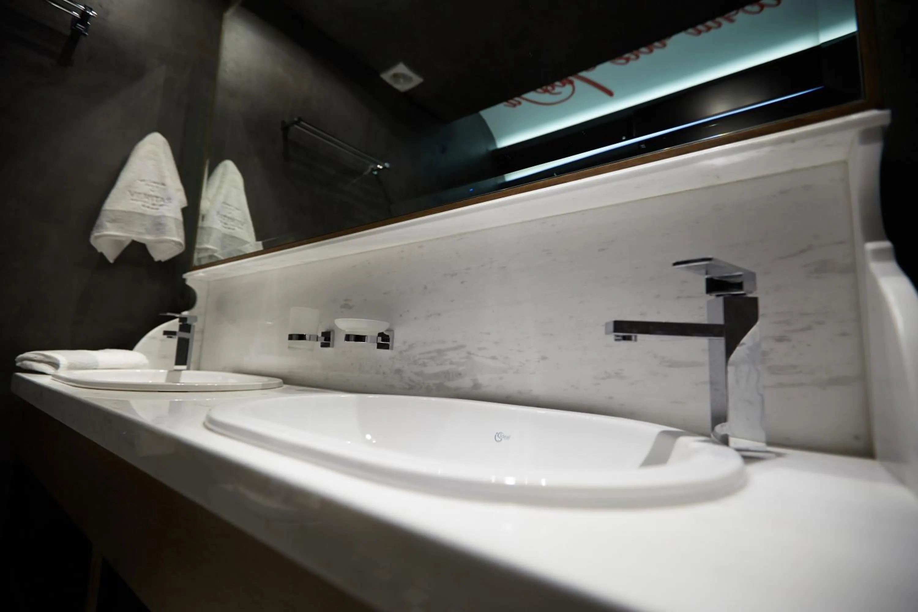 Bathroom in Veritas Boutique Art Hotel