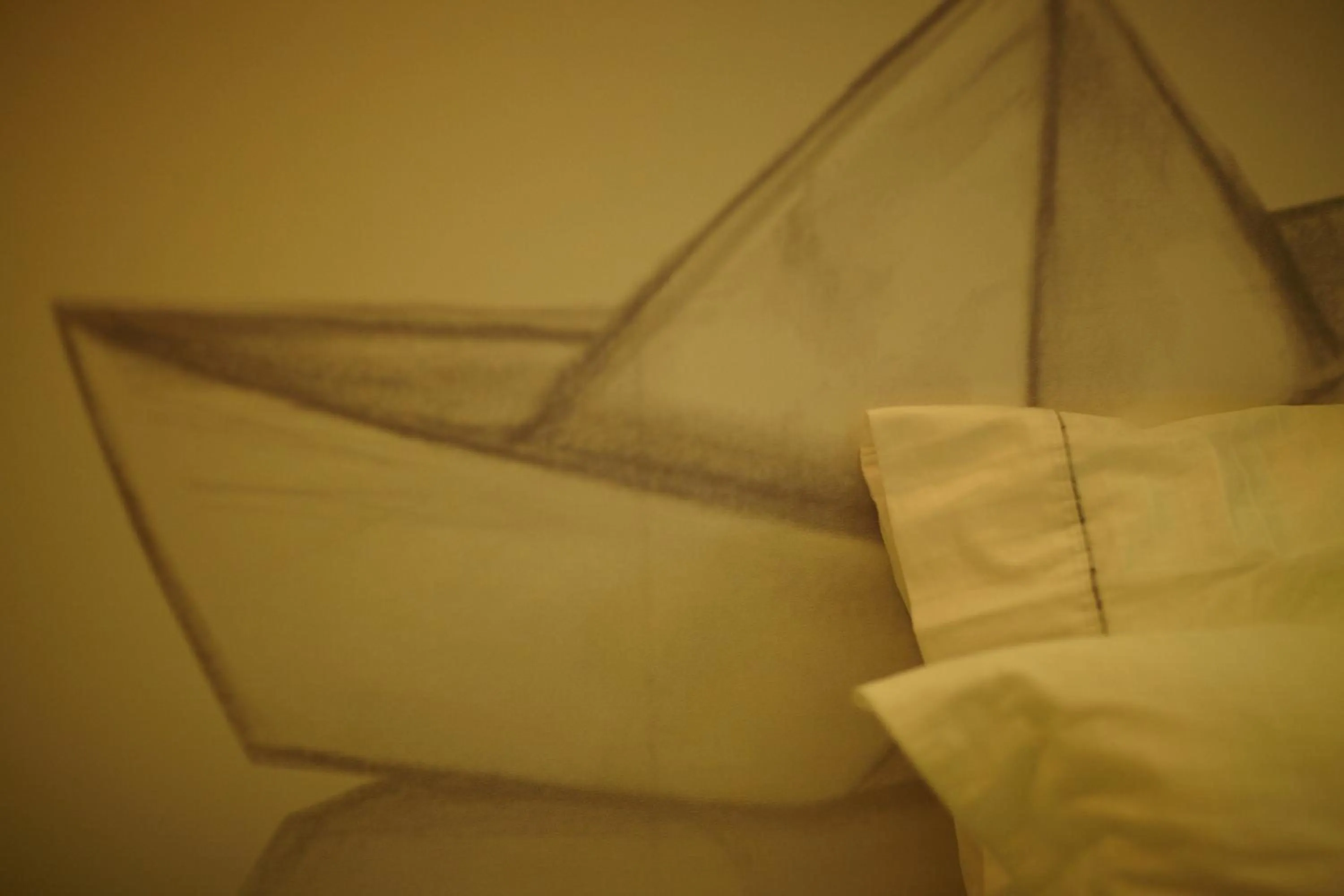 Decorative detail, Bed in Veritas Boutique Art Hotel