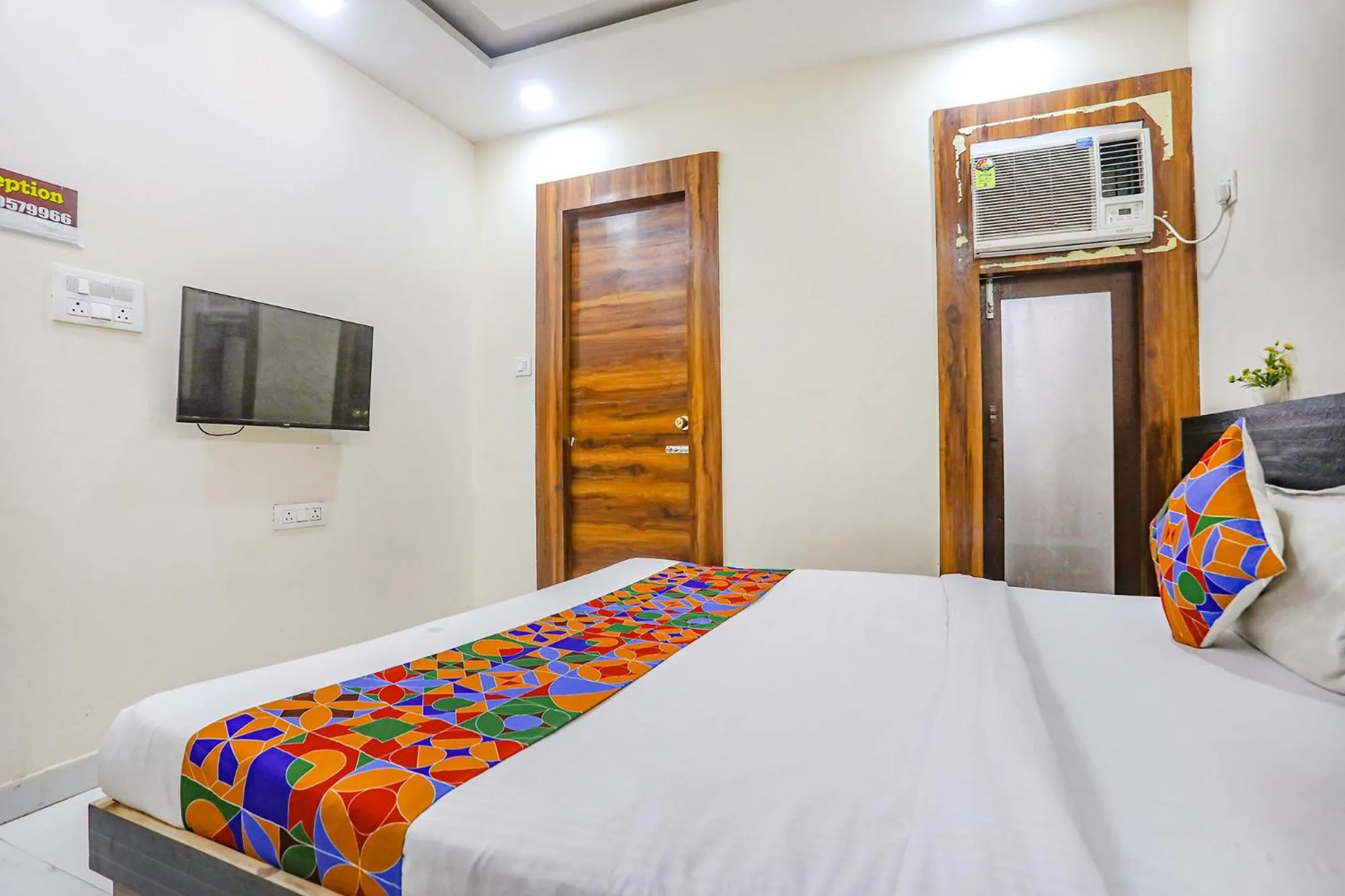 Bed in FabHotel Imperail House