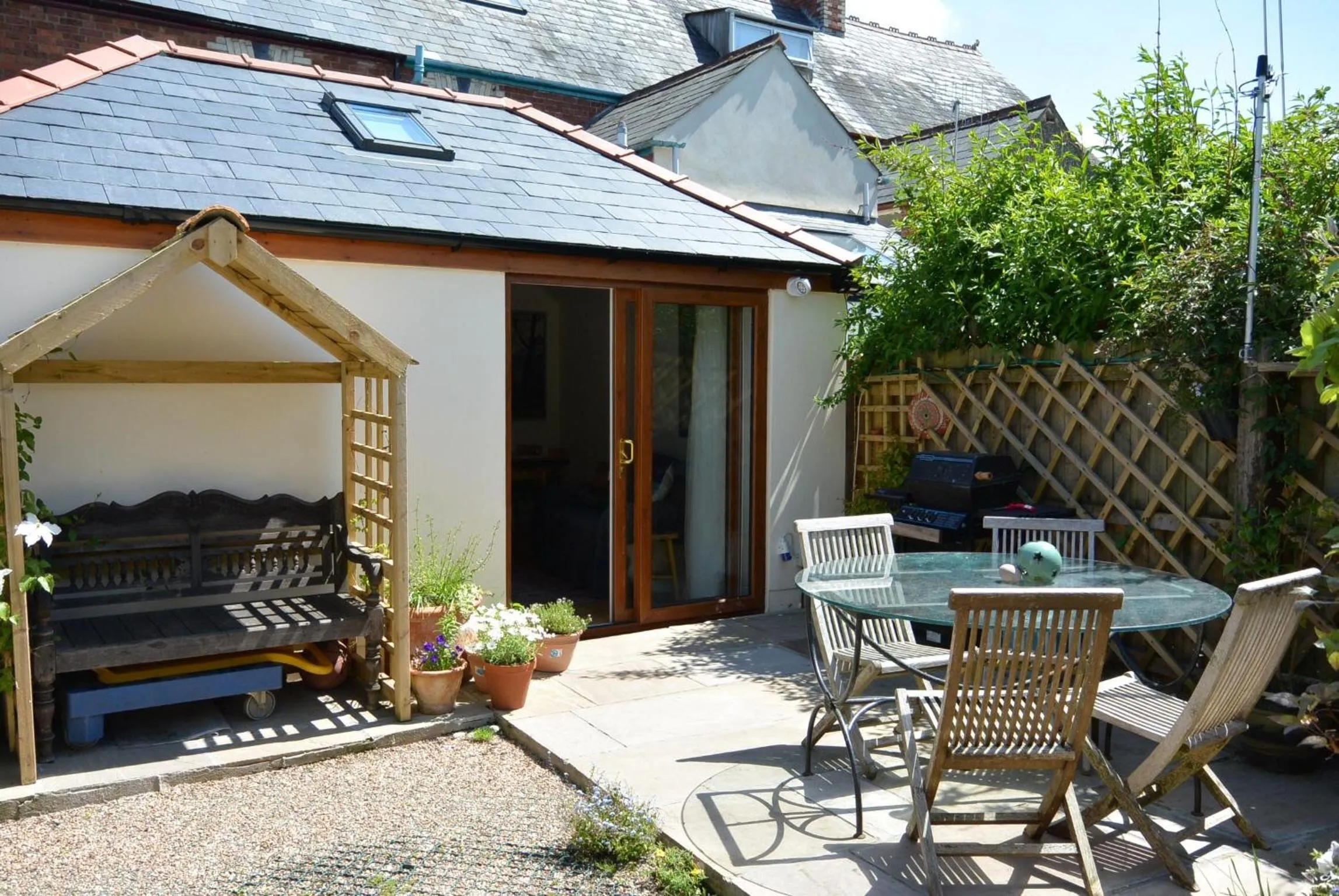 On site in Primrose Villa self catering bnb