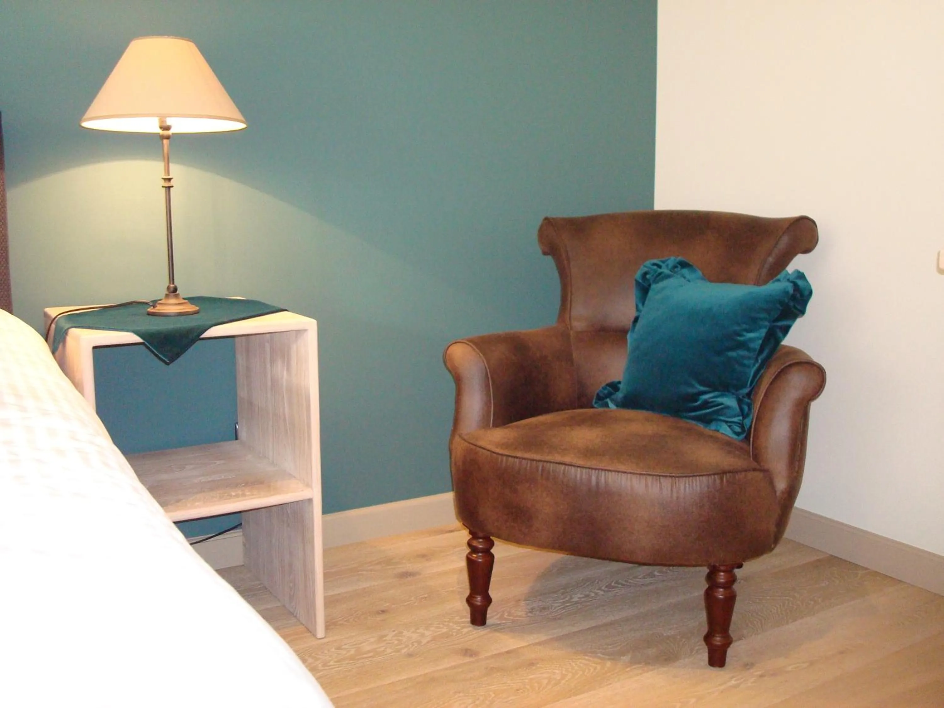 Seating area in B&B Hooglandhoeve