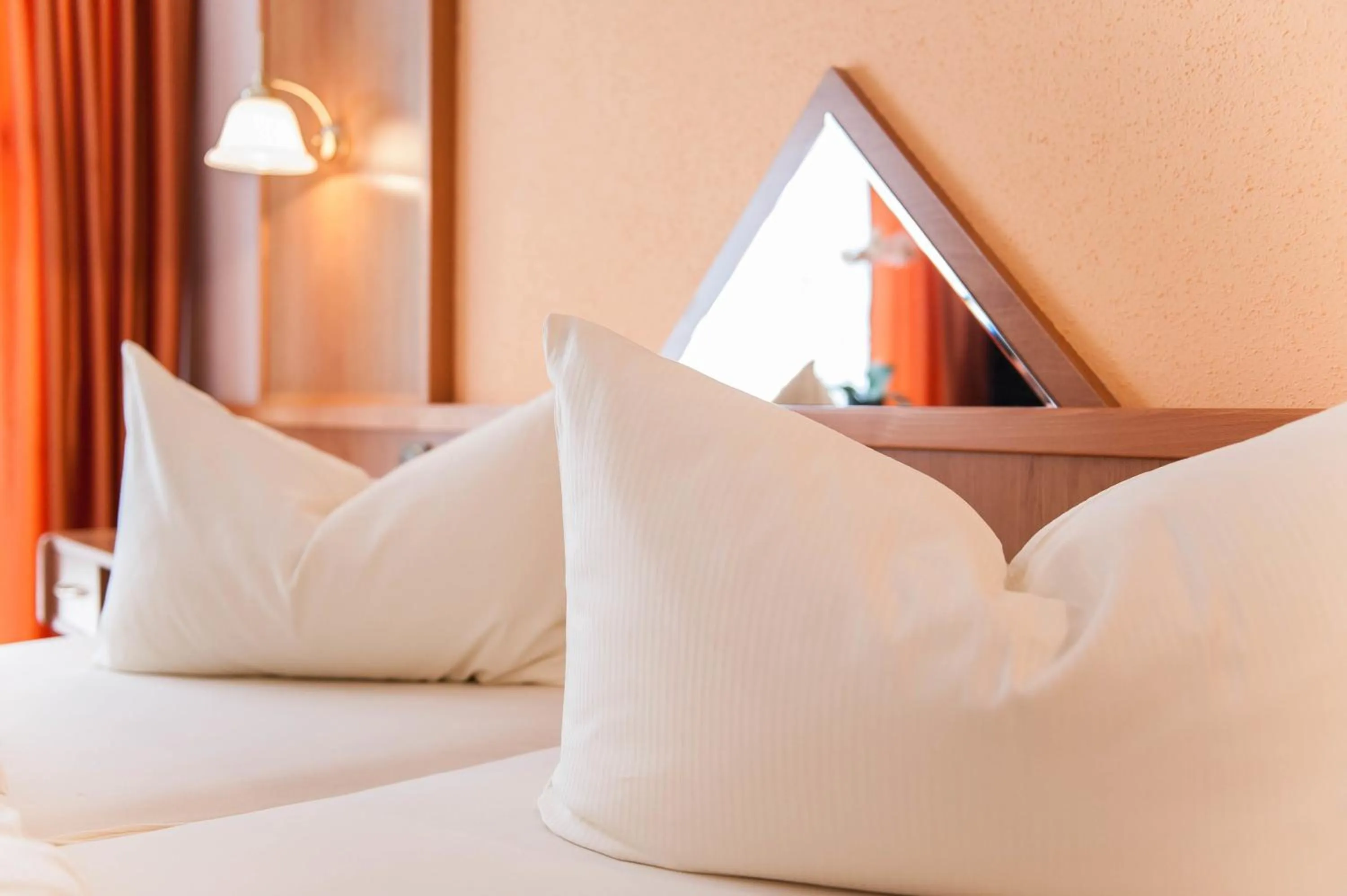 Decorative detail, Bed in Hotel Gondelfahrt