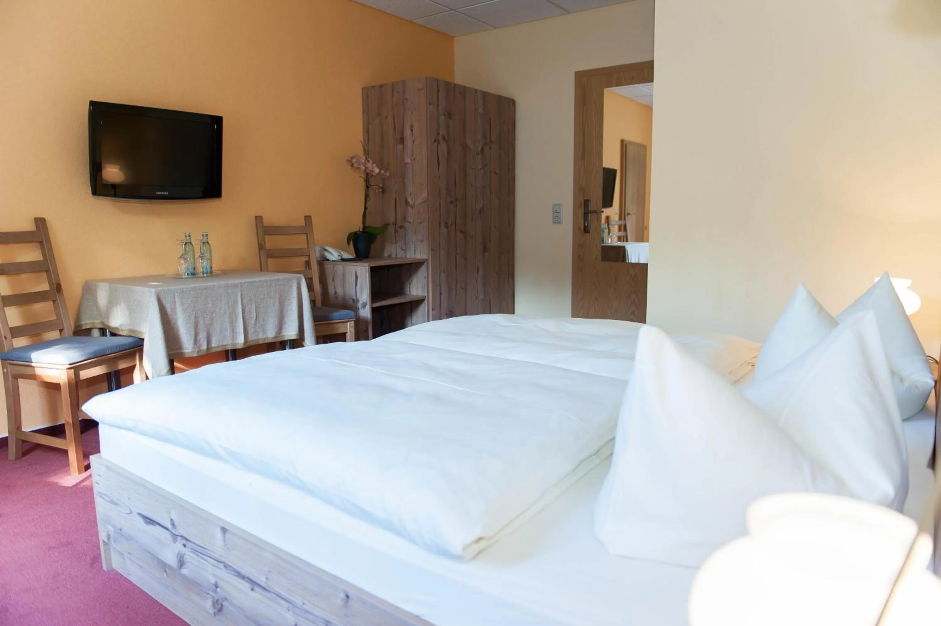 Decorative detail, Bed in Hotel Gondelfahrt