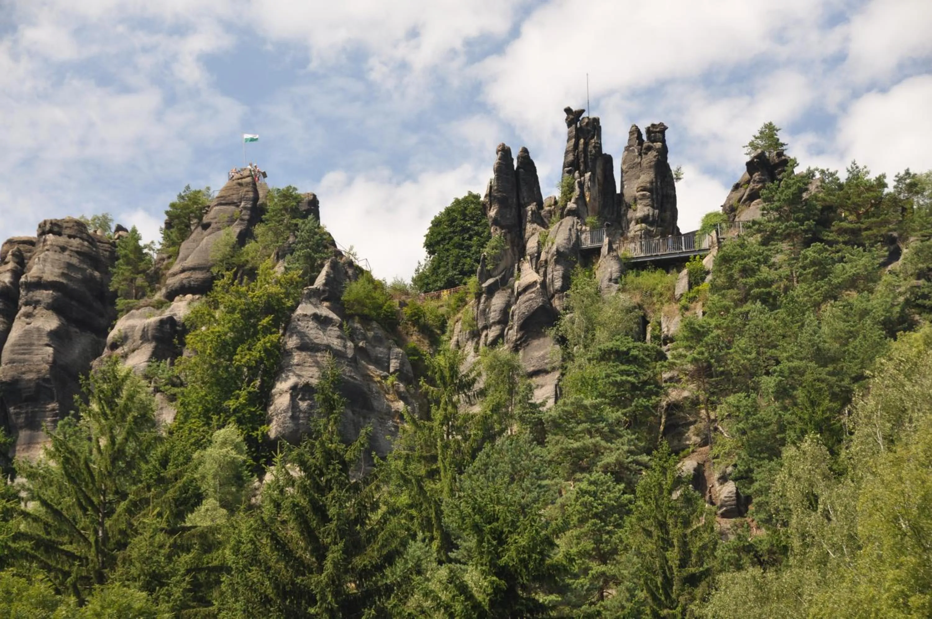 View (from property/room) in Hotel Gondelfahrt