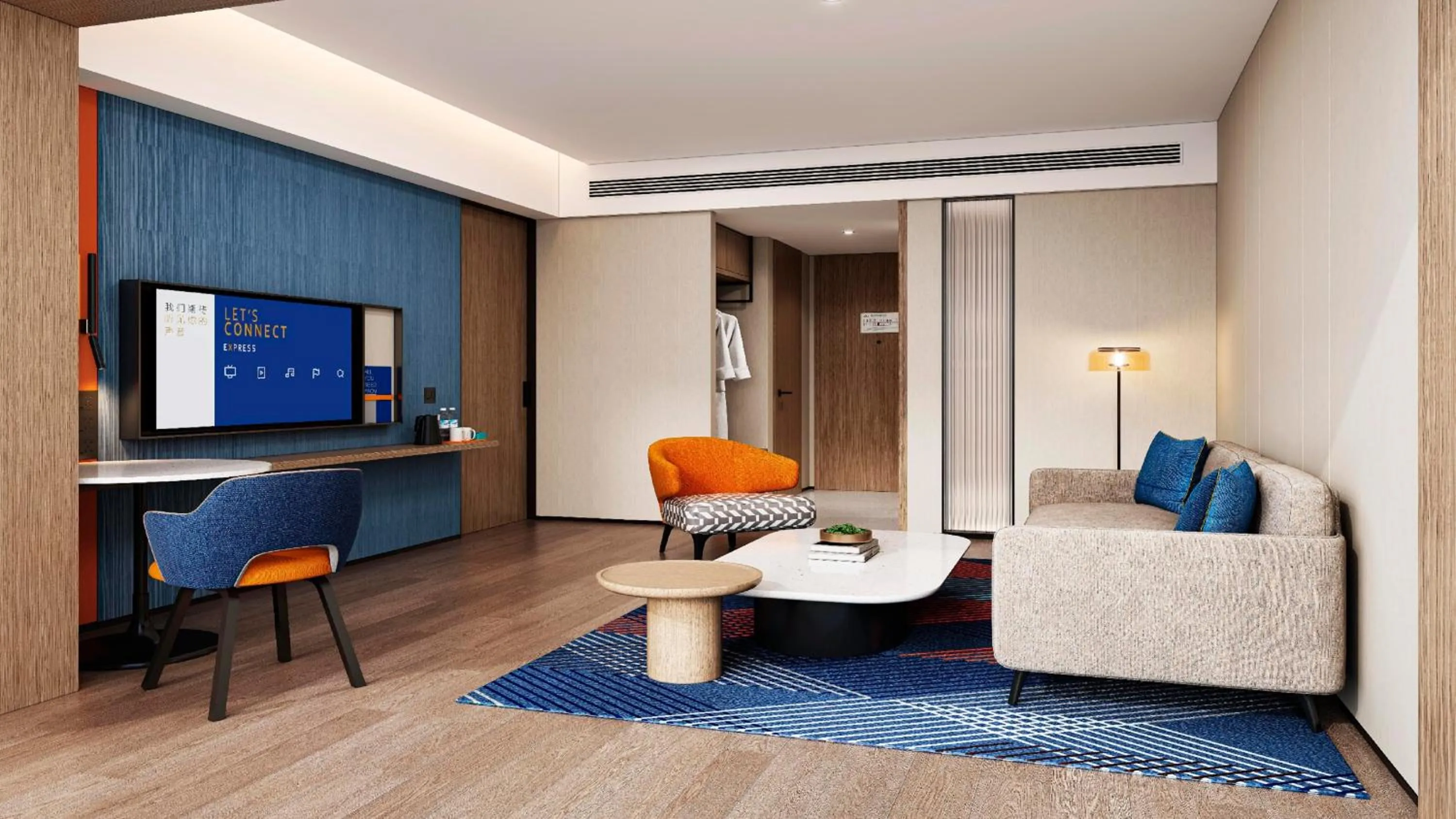 Photo of the whole room in Holiday Inn Express Kunming Economic Dev Zone by IHG