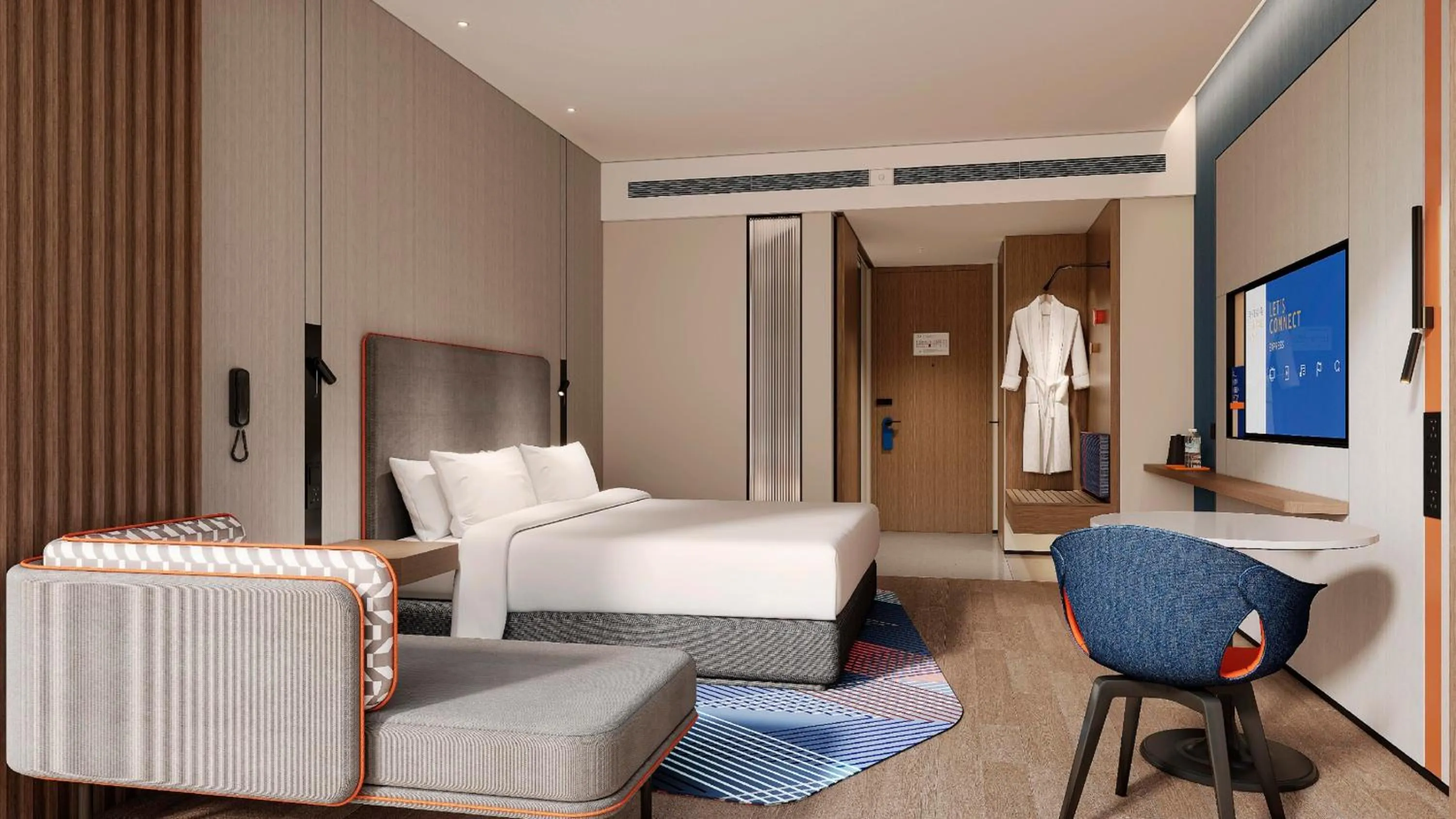 Photo of the whole room, Bed in Holiday Inn Express Kunming Economic Dev Zone by IHG