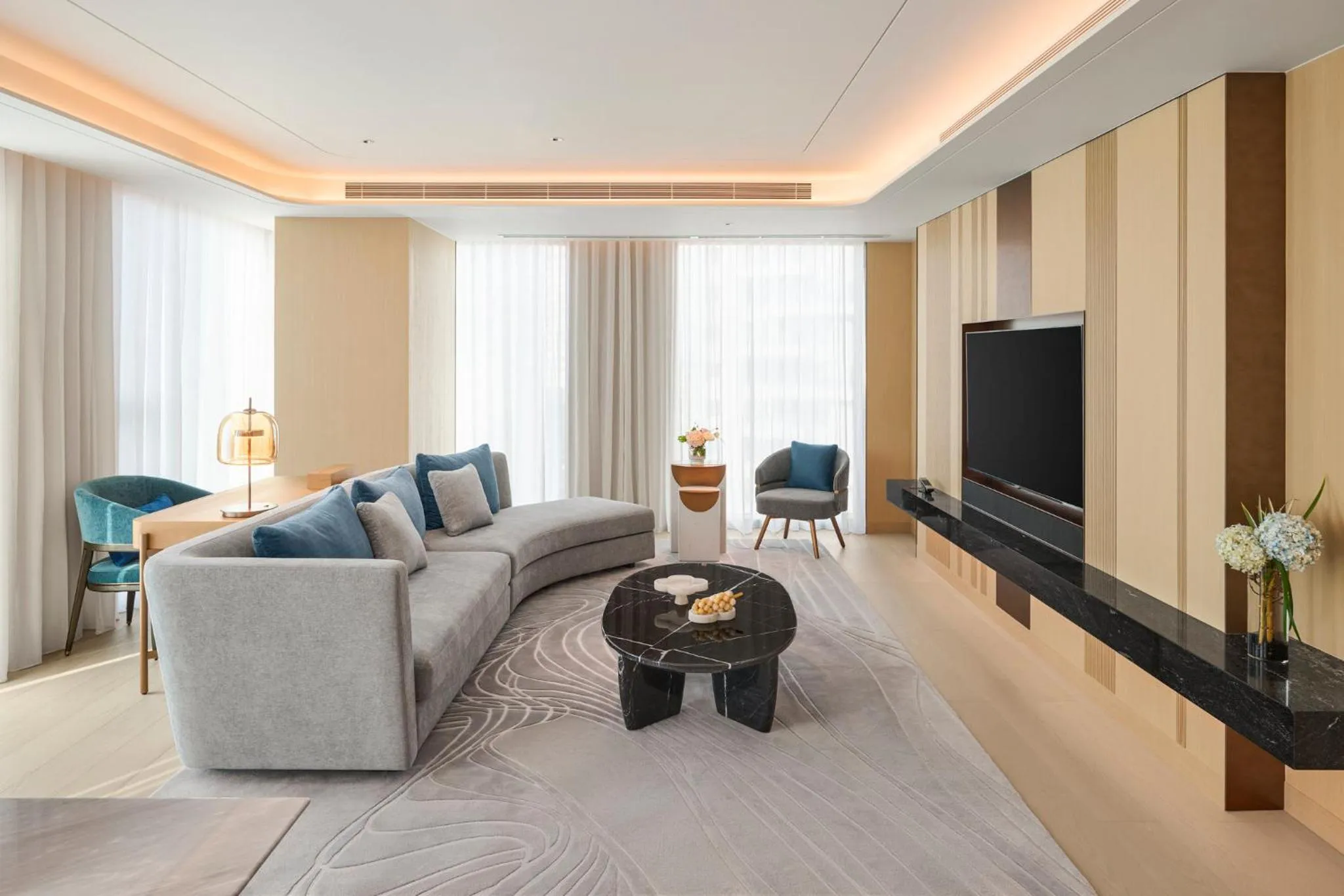 Bedroom in InterContinental Taichung by IHG