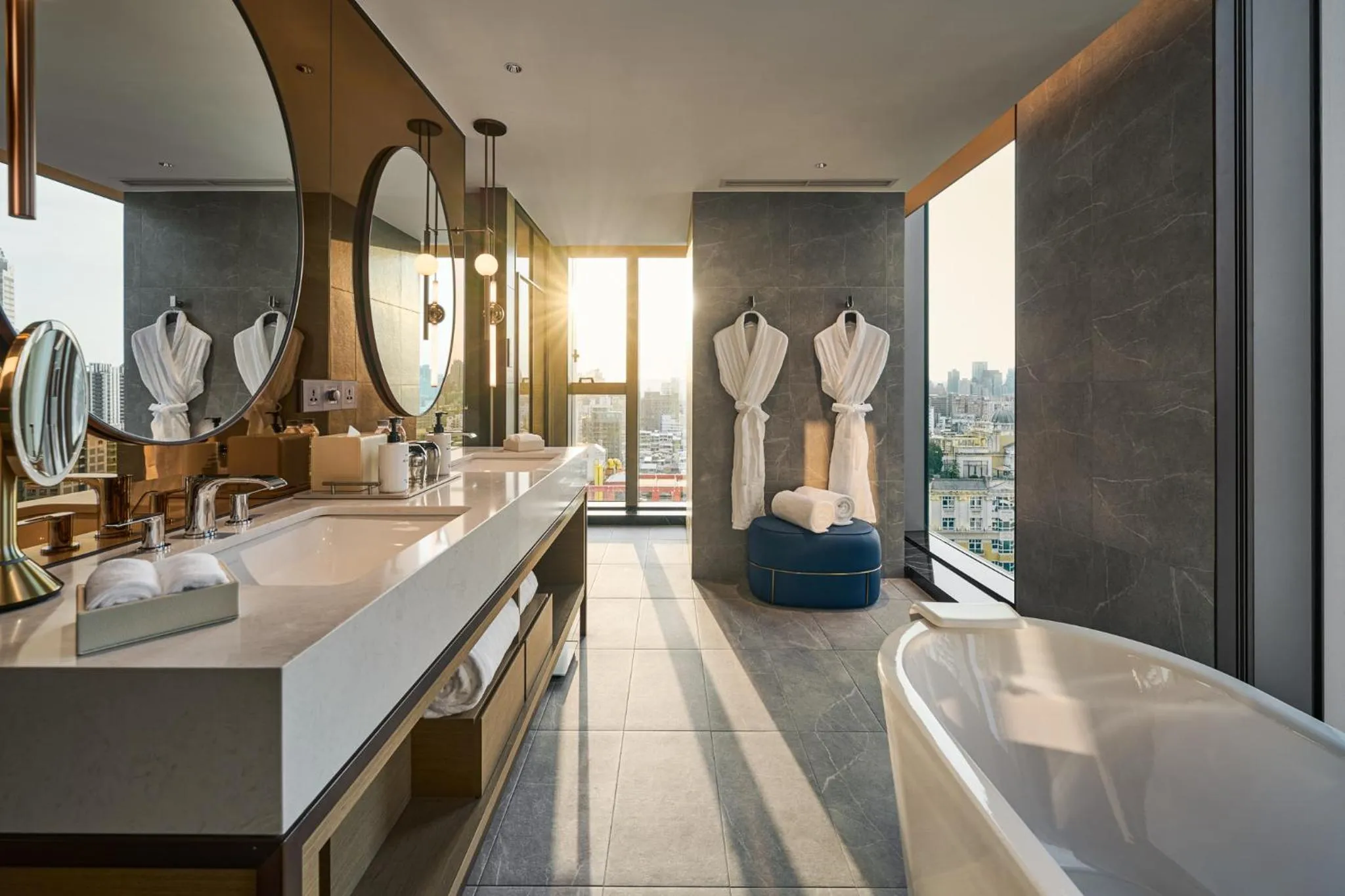 Bathroom in InterContinental Taichung by IHG