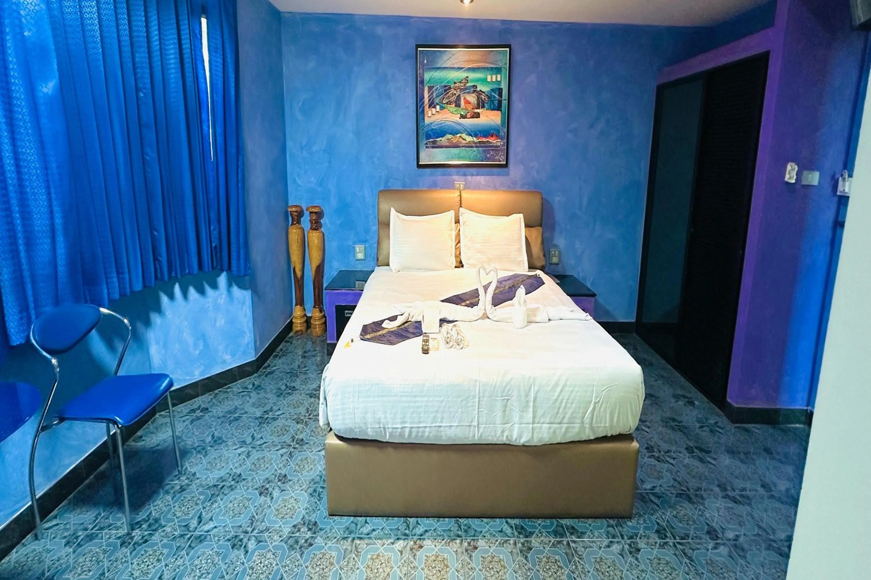 Bed in Koenig Hotel Pattaya