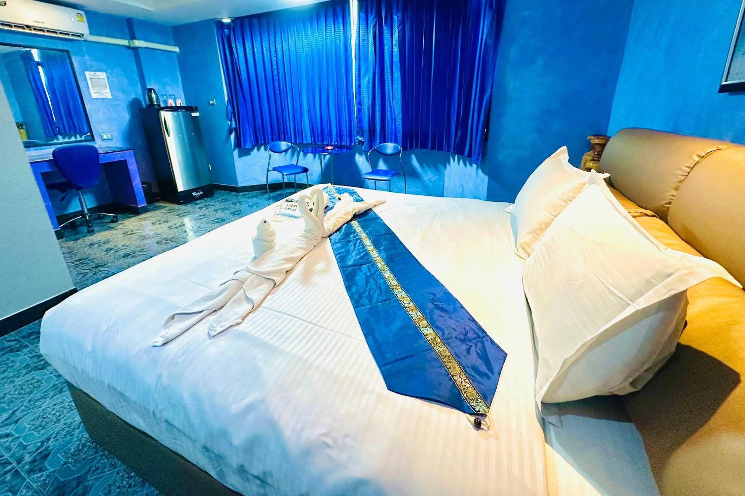 Bed in Koenig Hotel Pattaya