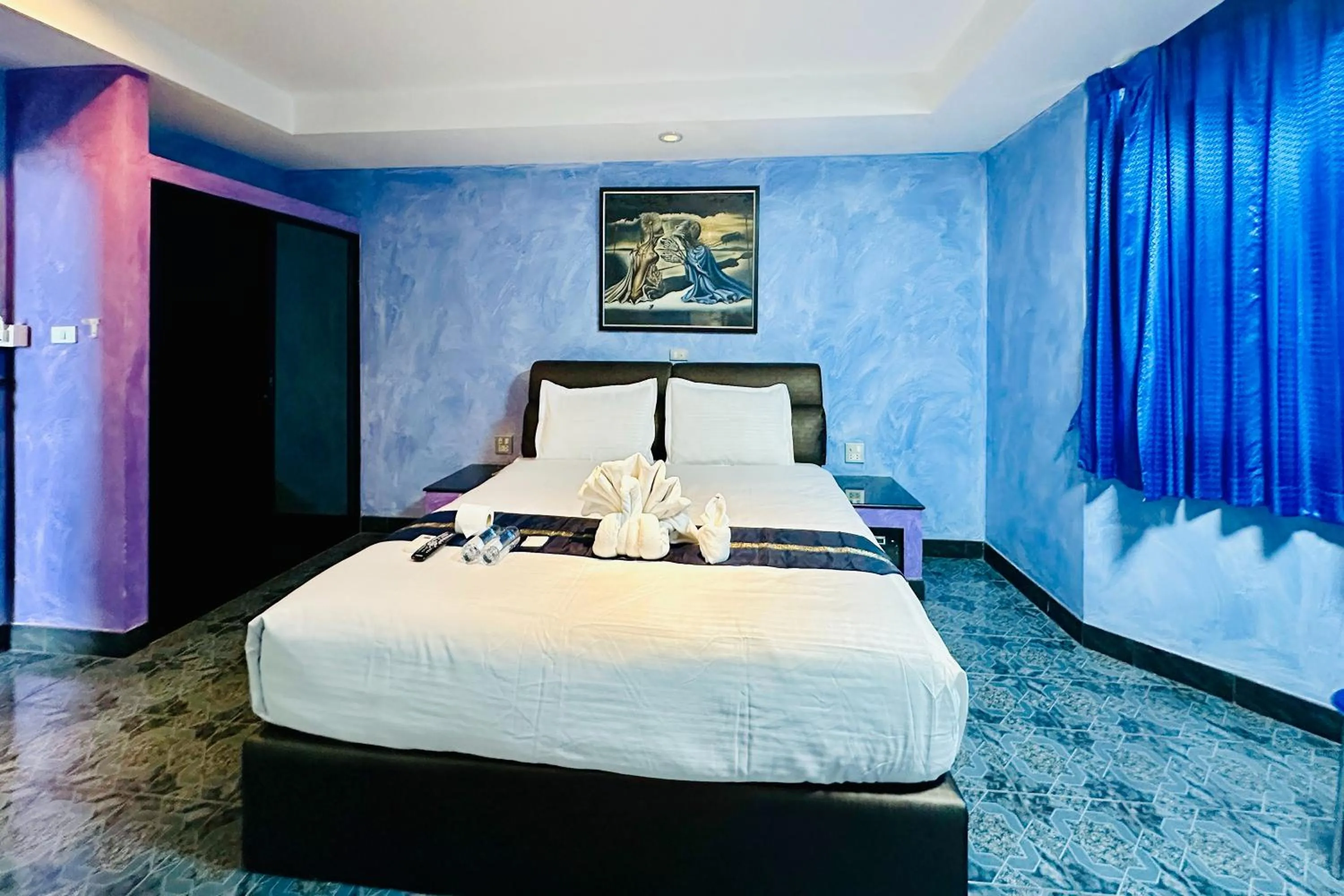 Bed in Koenig Hotel Pattaya