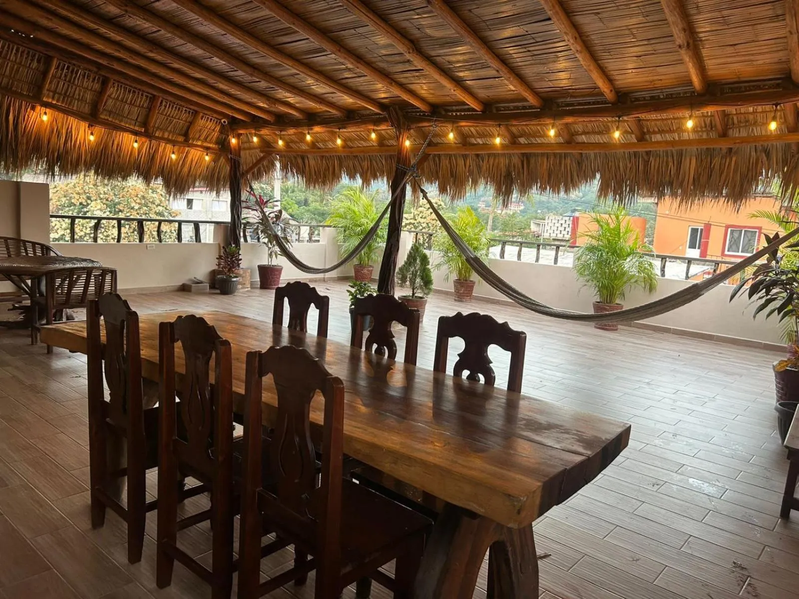 Patio in Posada El Mágico