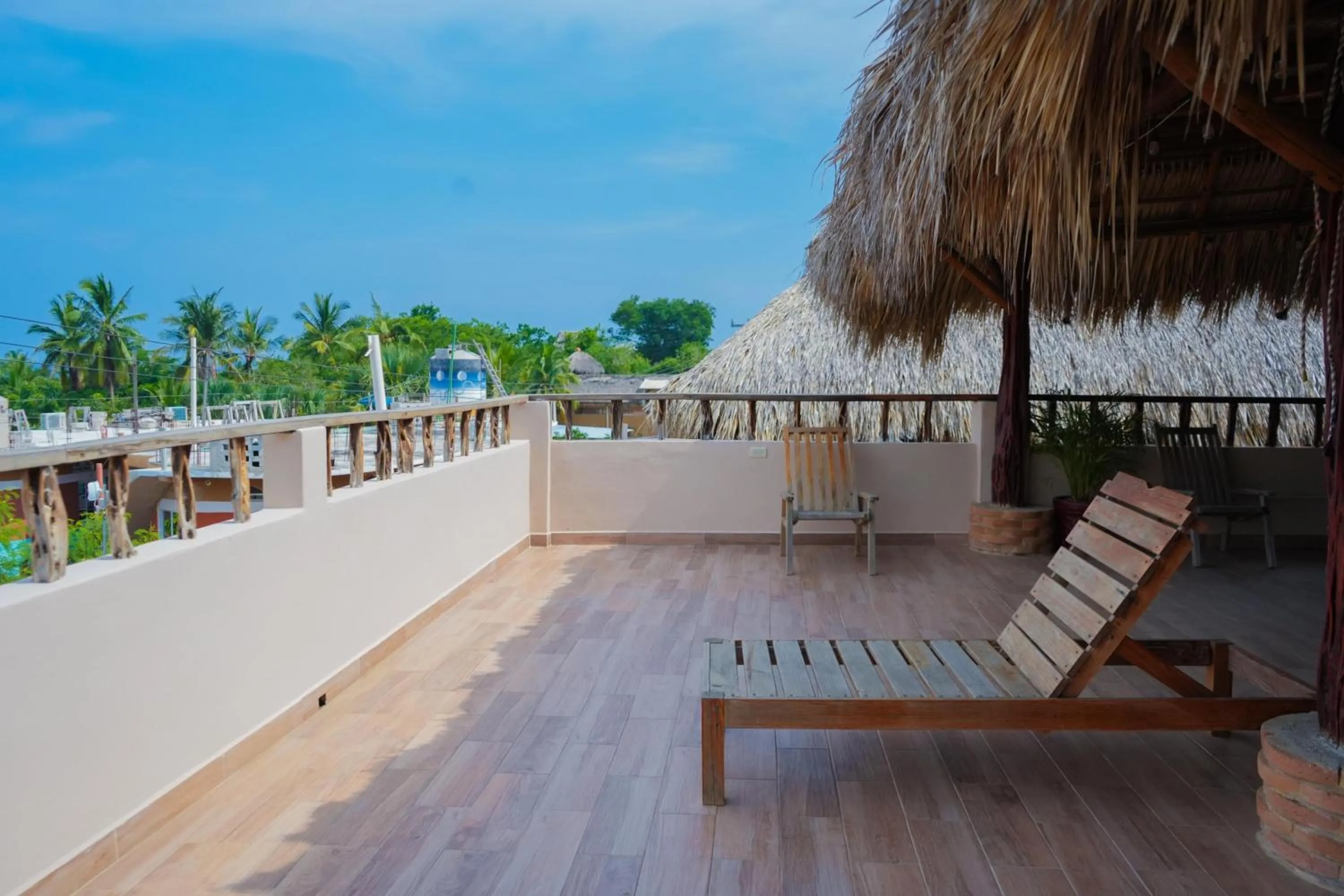Balcony/Terrace in OYO Posada Magico