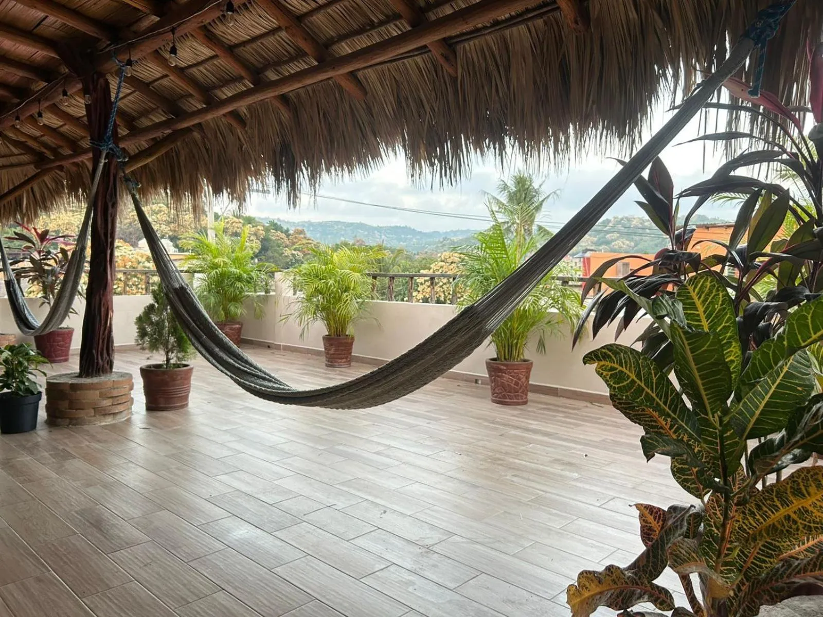 Patio in Posada El Mágico