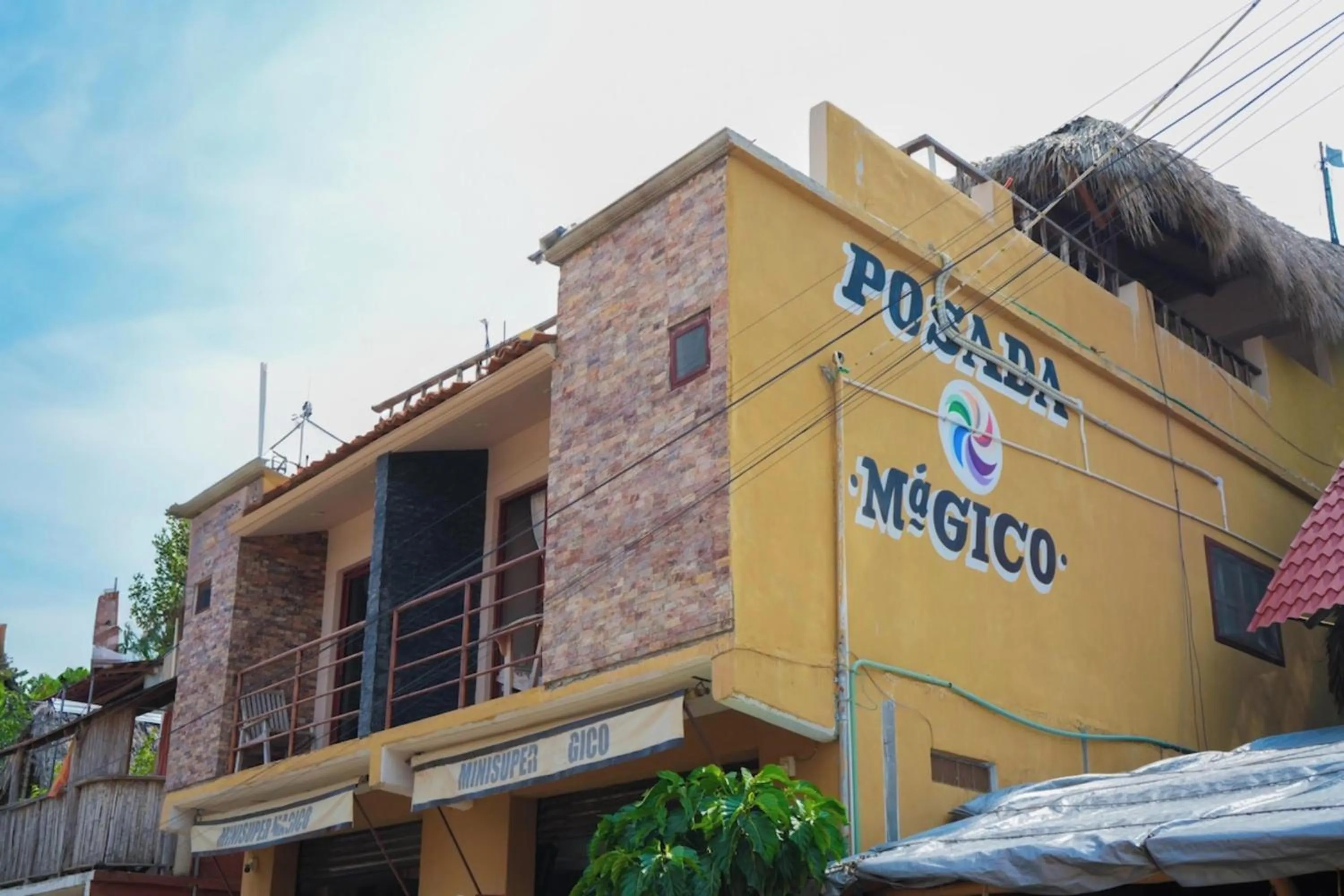 Property building in OYO Posada Magico