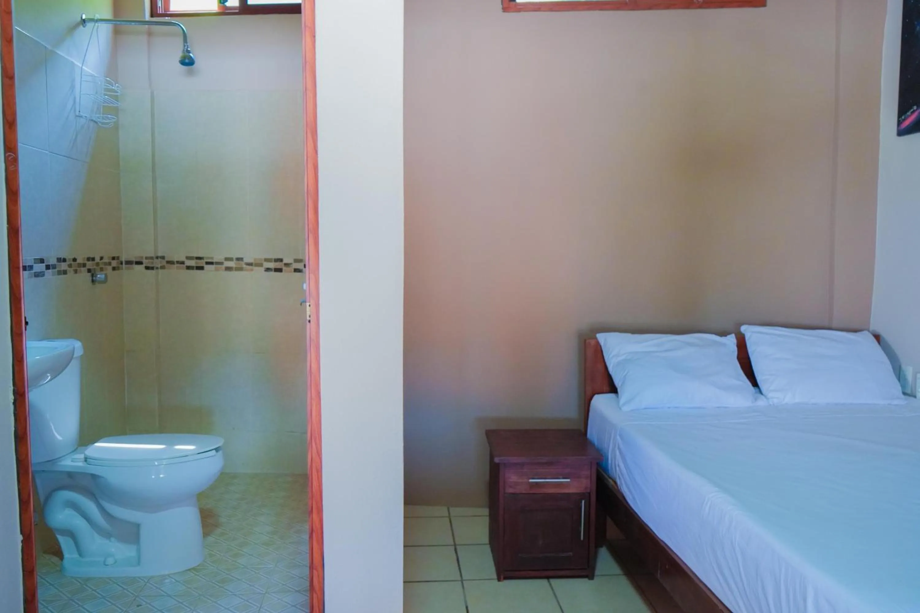 Bathroom in OYO Posada Magico