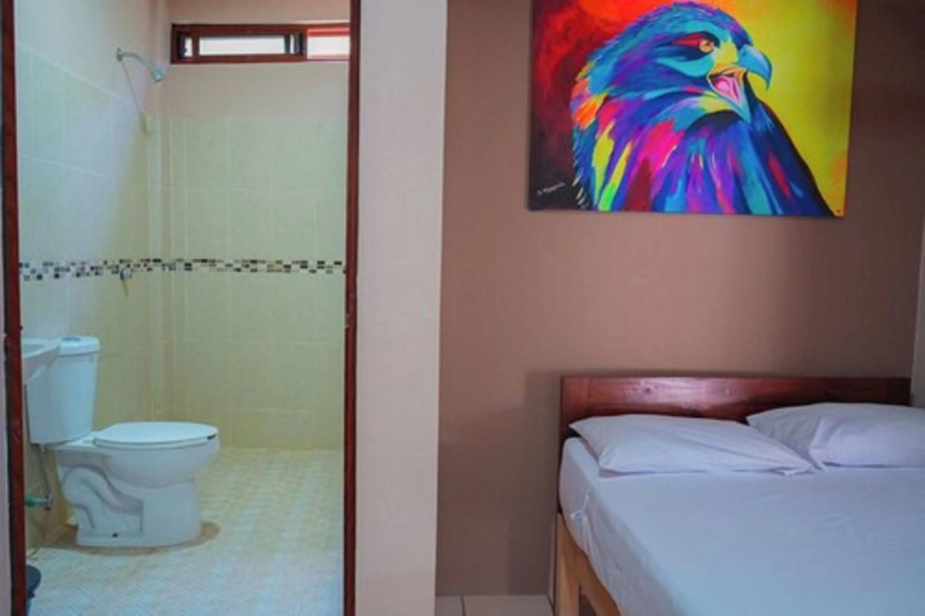 Bathroom in OYO Posada Magico