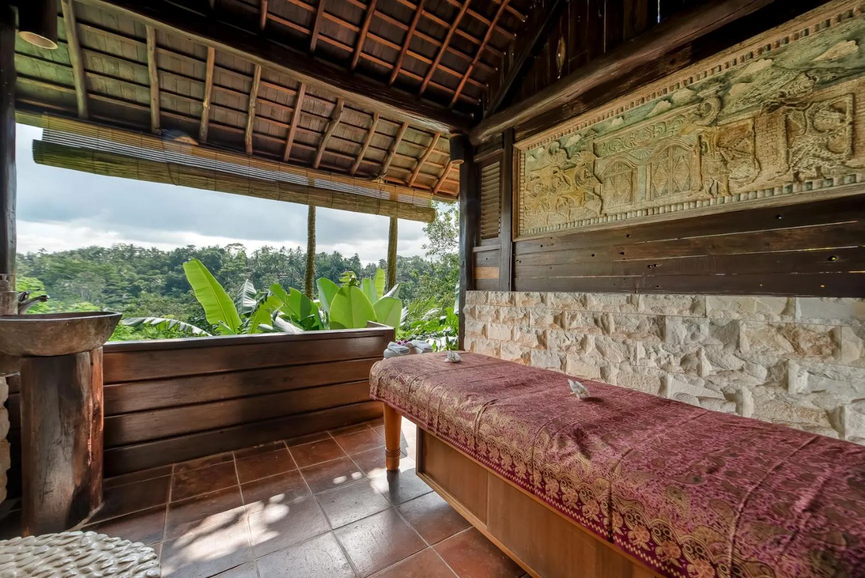Spa and wellness centre/facilities, Bed in Kamaniiya River Villa Sayan - Ubud
