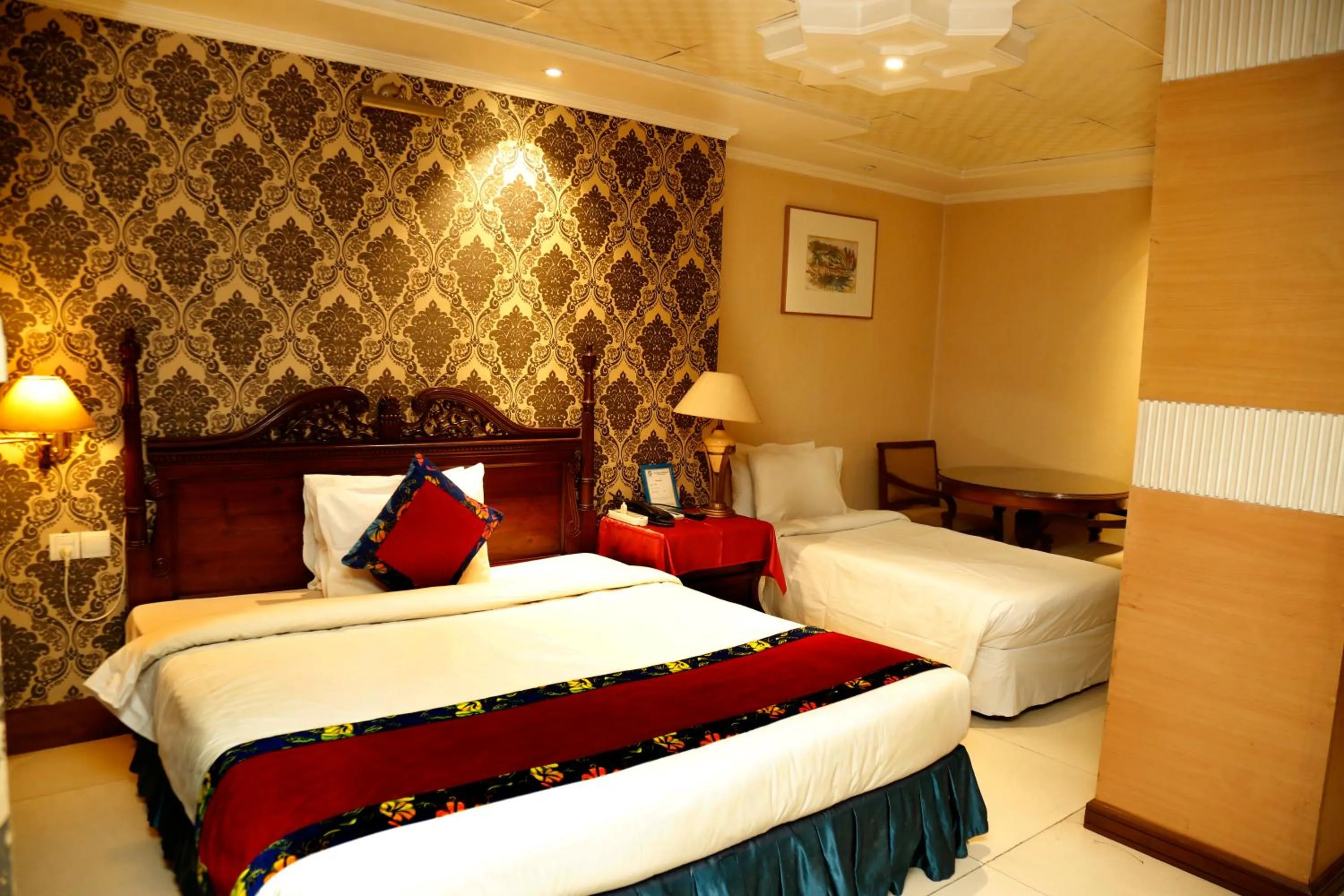 Bedroom, Bed in Sea Shell Residence - Dhaka