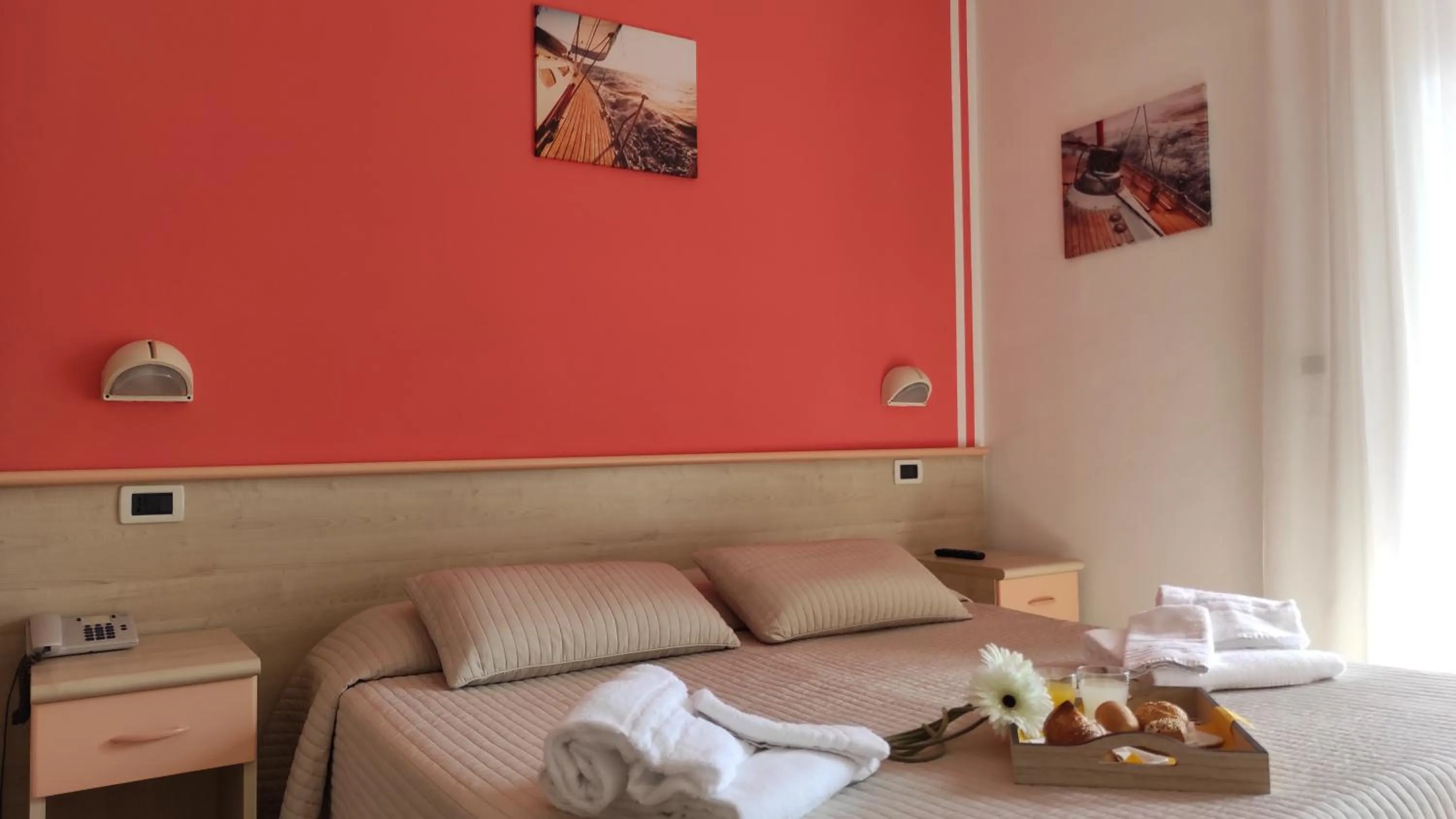 Bedroom, Bed in Hotel Eliani