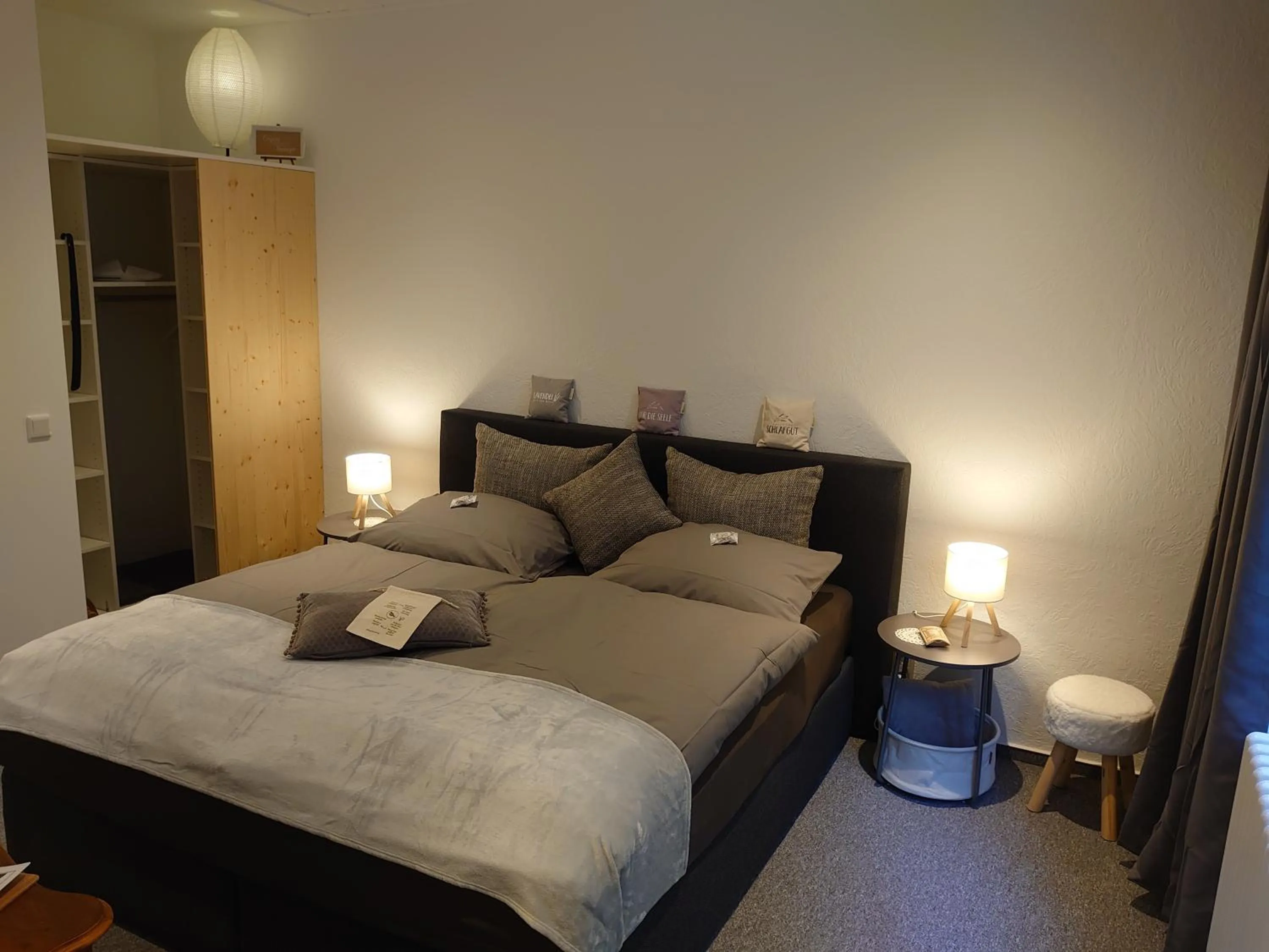 Bed in Pension Waldschlösschen