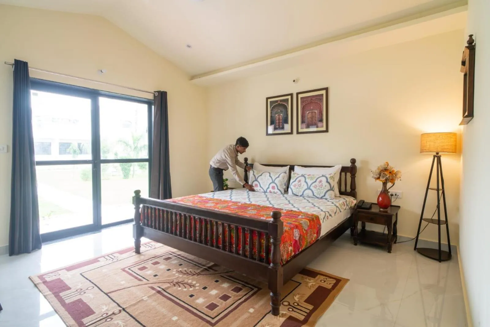 Bed in The Sawai Heritage