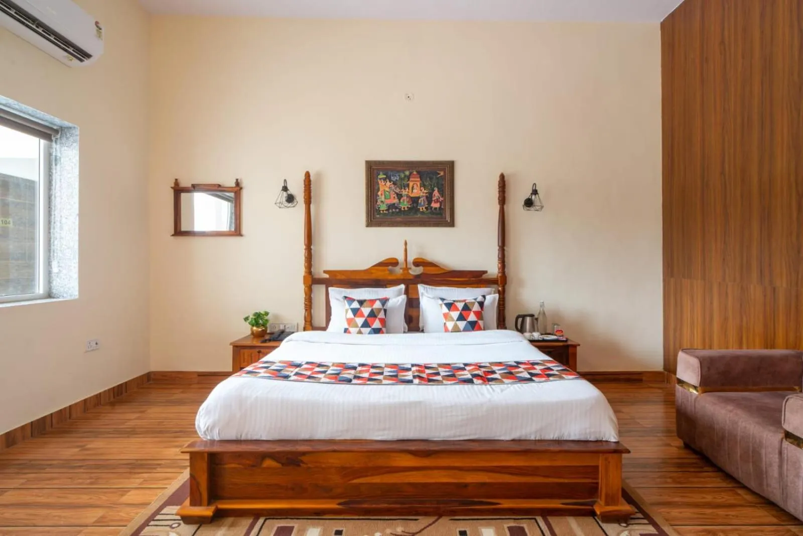 Bed in The Sawai Heritage