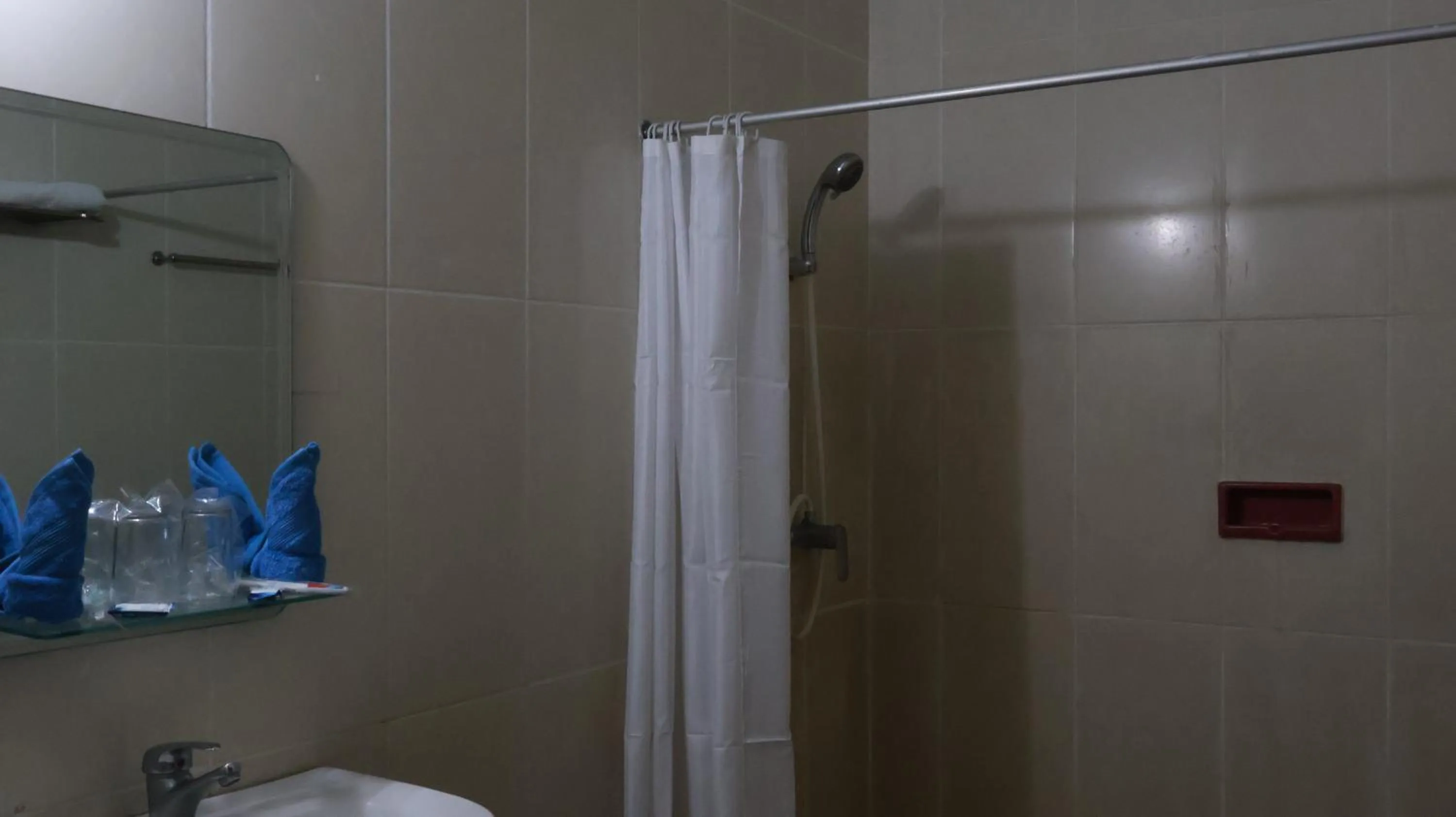 Shower in Nikita Hotel