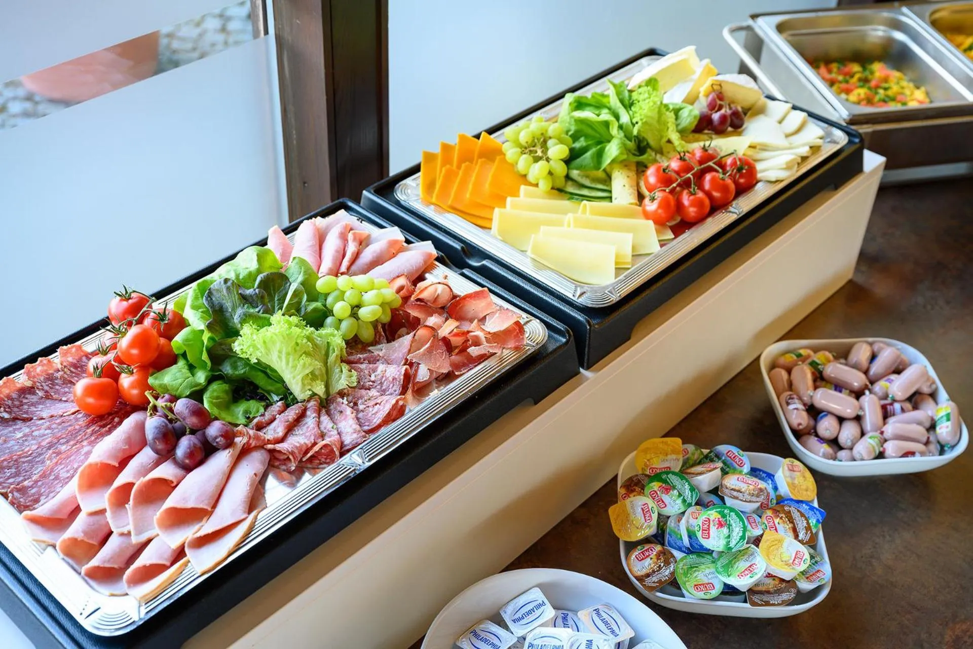 Food and drinks in Hotel Olympia Schießanlage