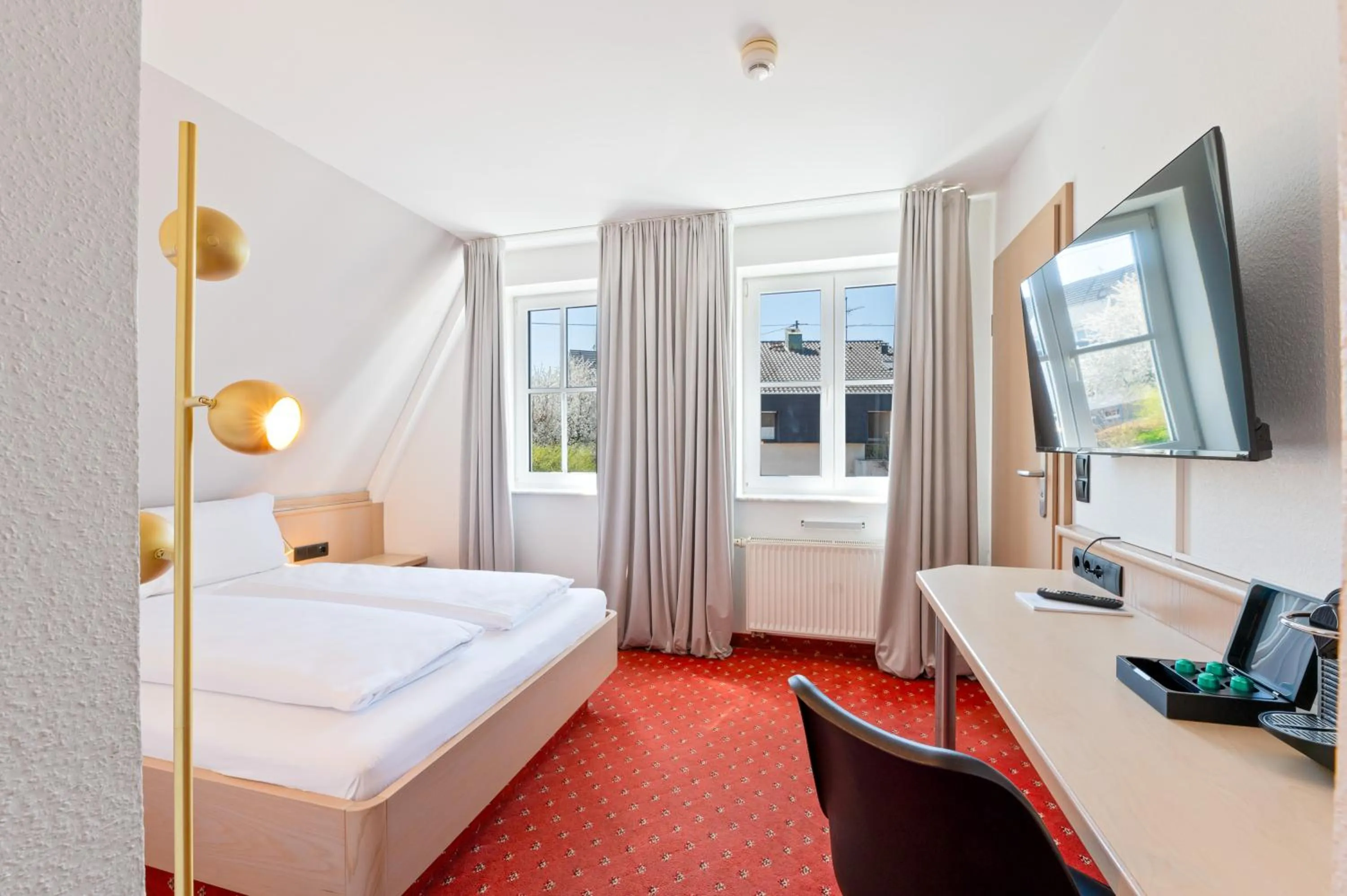 Bed in Gästehaus Andrea