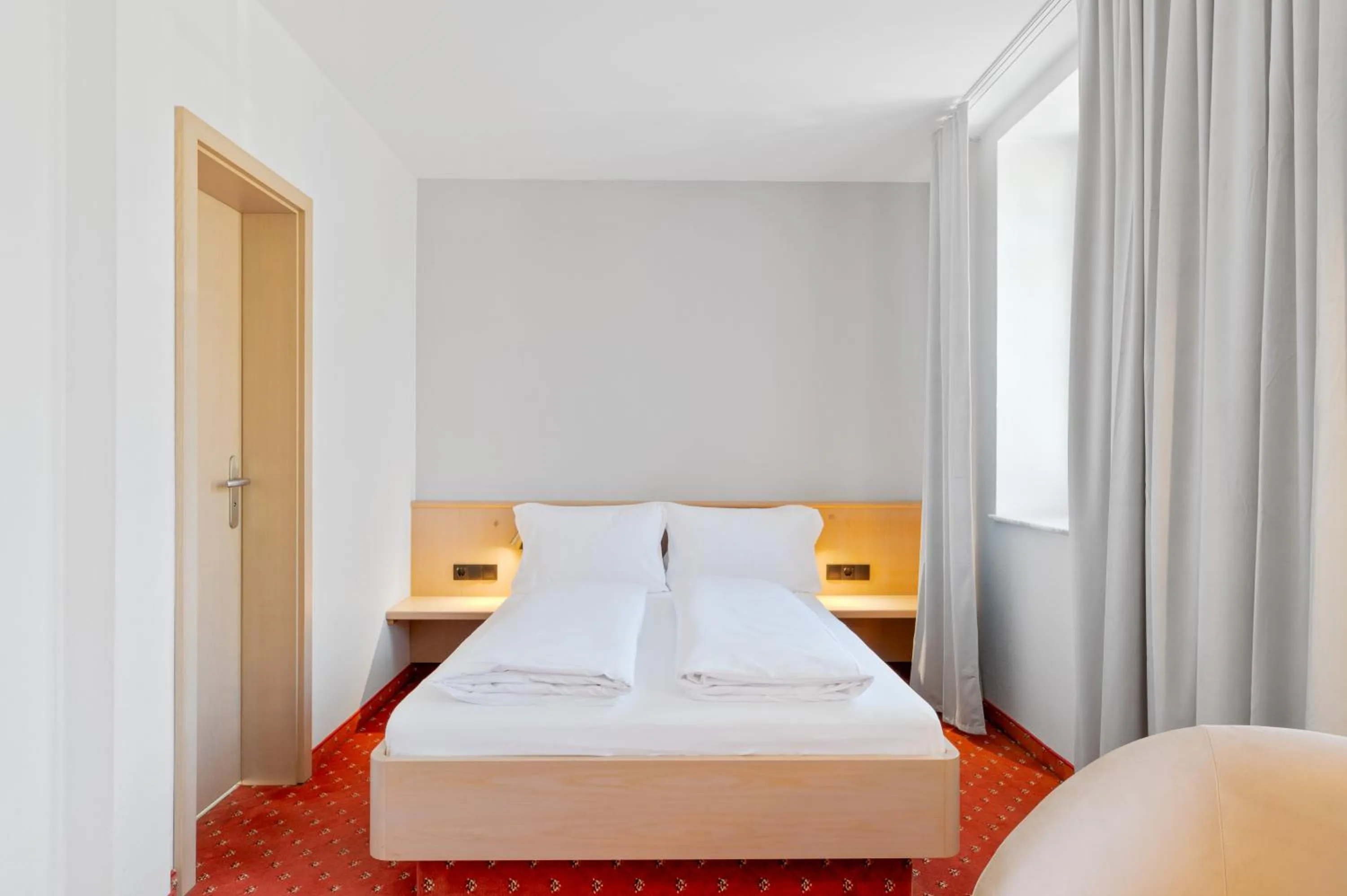 Bed in Gästehaus Andrea