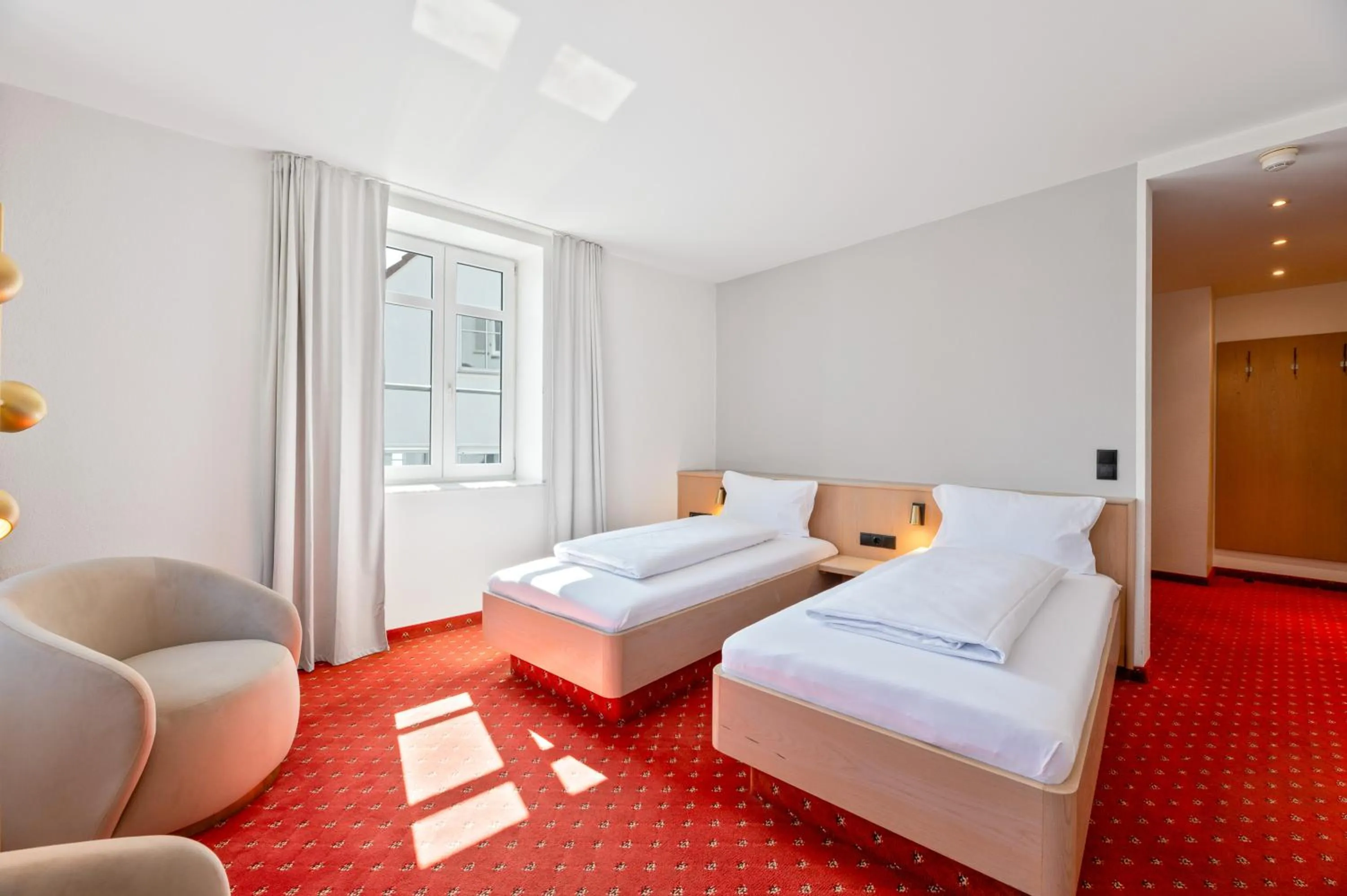 Bed in Gästehaus Andrea