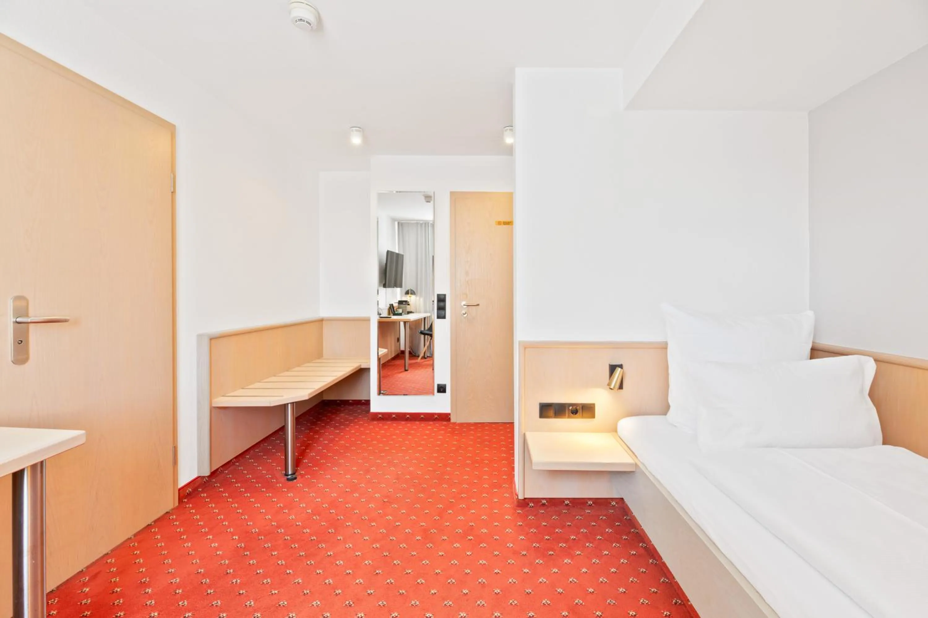 Bed in Gästehaus Andrea