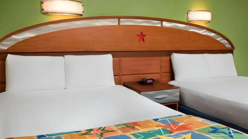 Bed in Disney's All-Star Music Resort