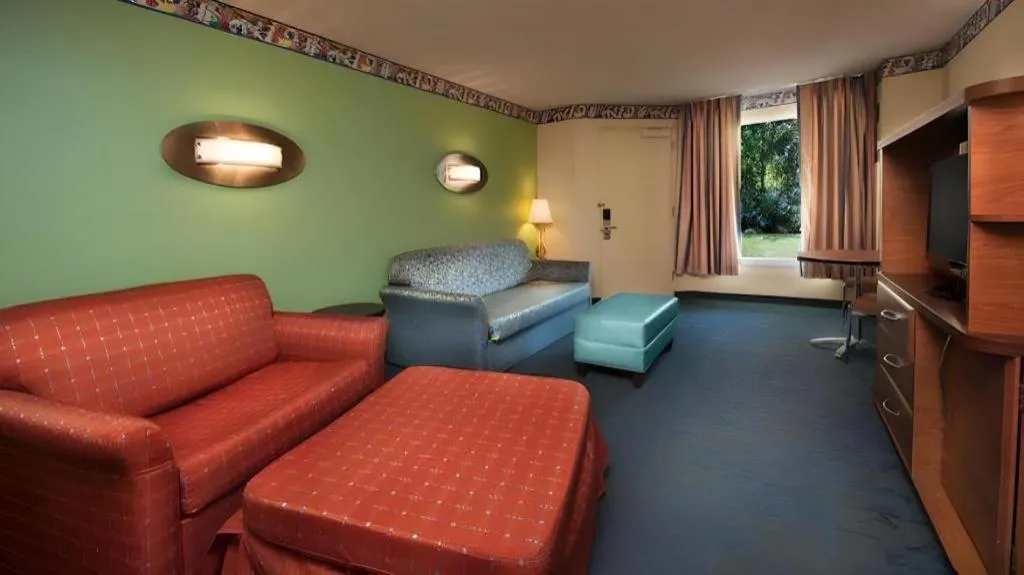 Bed in Disney's All-Star Music Resort