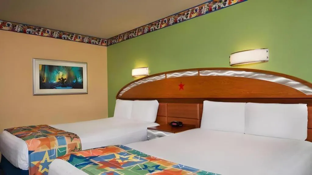 Bed in Disney's All-Star Music Resort