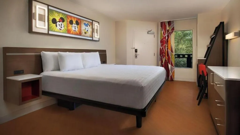 Bed in Disney's All-Star Music Resort