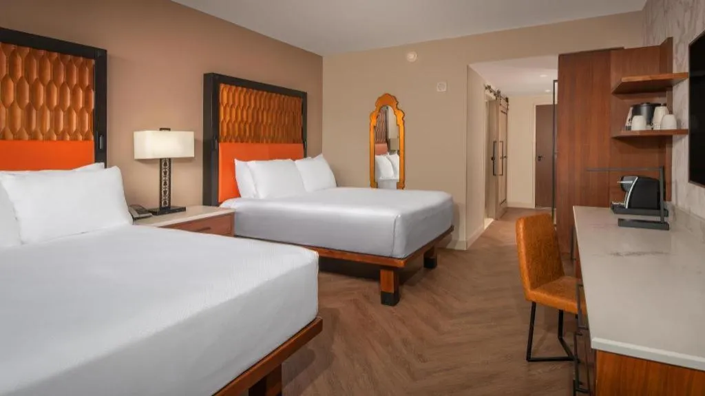 Bed in Disney's Coronado Springs Resort