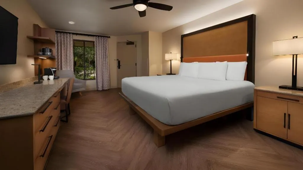 Bed in Disney's Coronado Springs Resort