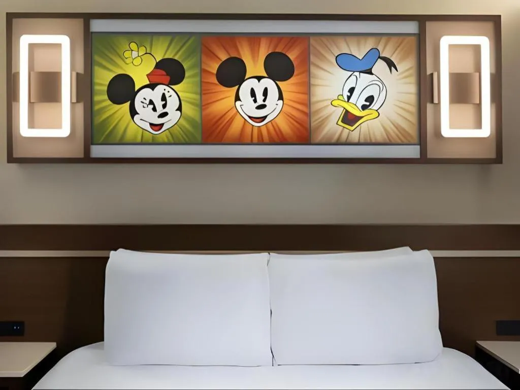 Bed in Disney's All-Star Movies Resort