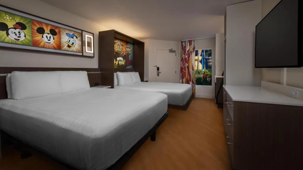 Bed in Disney's All-Star Movies Resort