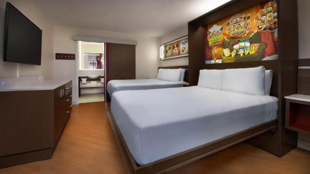 Bed in Disney's All-Star Movies Resort