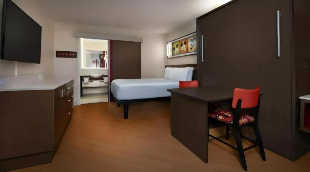 Bed in Disney's All-Star Sports Resort