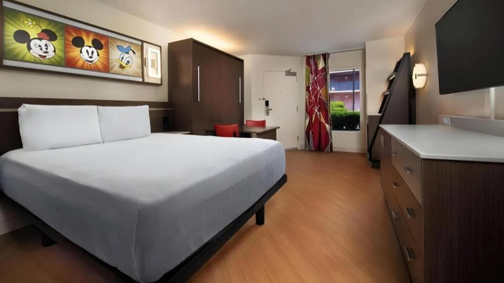 Bed in Disney's All-Star Sports Resort