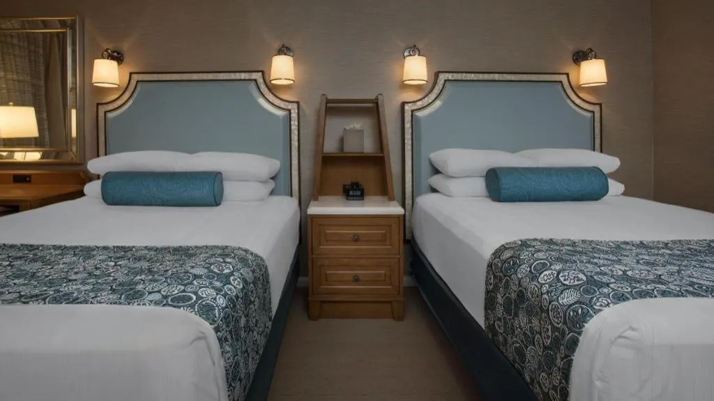 Bed in Disney's Beach Club Resort