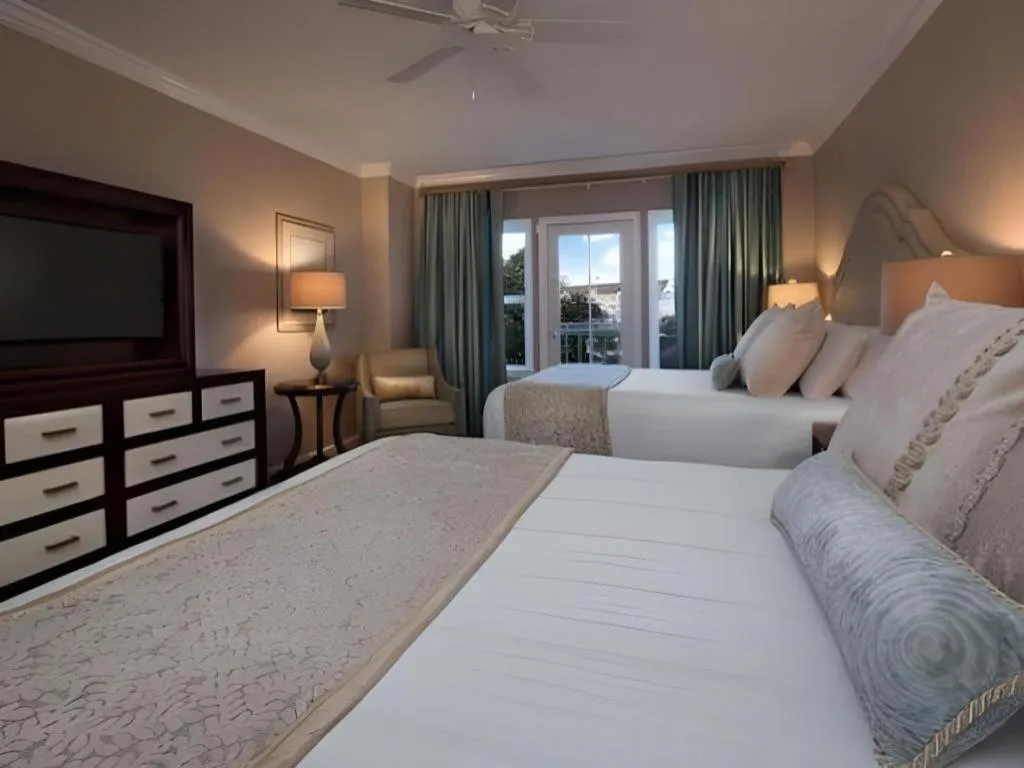 Bed in Disney's Beach Club Resort