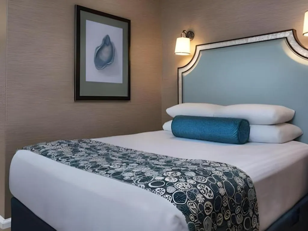 Bed in Disney's Beach Club Resort