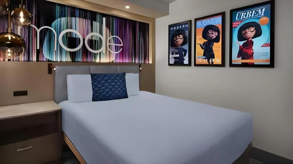 Bed in Disney's Contemporary Resort